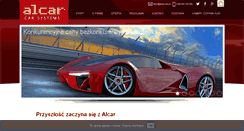 Desktop Screenshot of alcar.com.pl